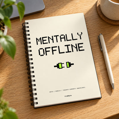 Mentally Offline — Notebook