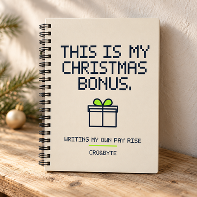 This Is My Christmas Bonus — Notebook
