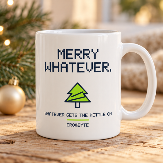 Merry Whatever — Mug — White individual lifestyle product image